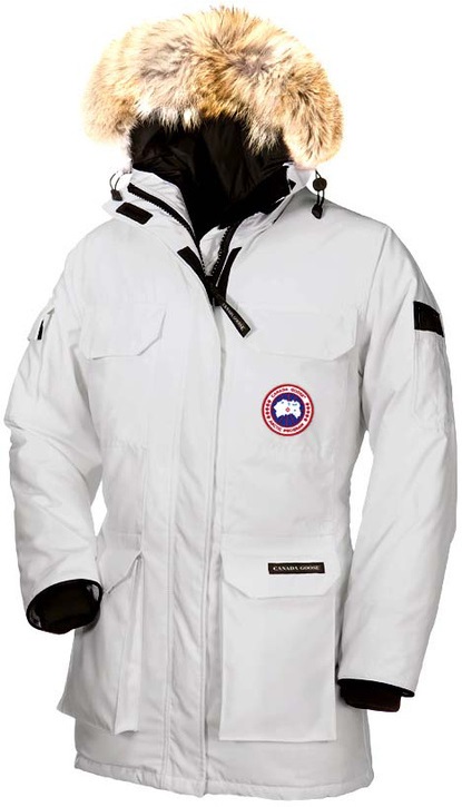 Canada Goose Expedition Parka White Wmns